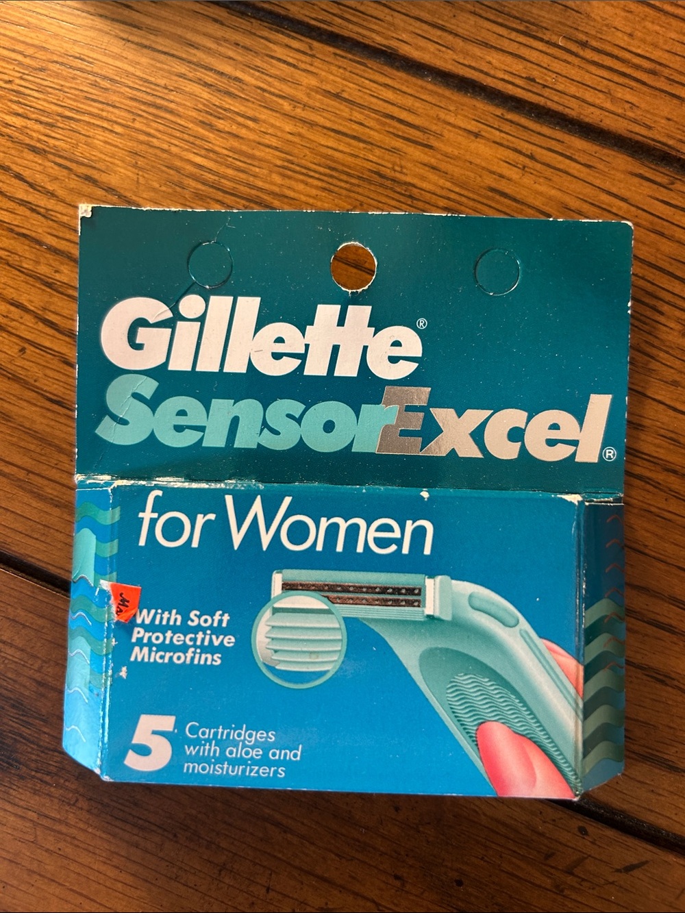 Gillette SensorExcel Replacement Cartridges for Women - Teal